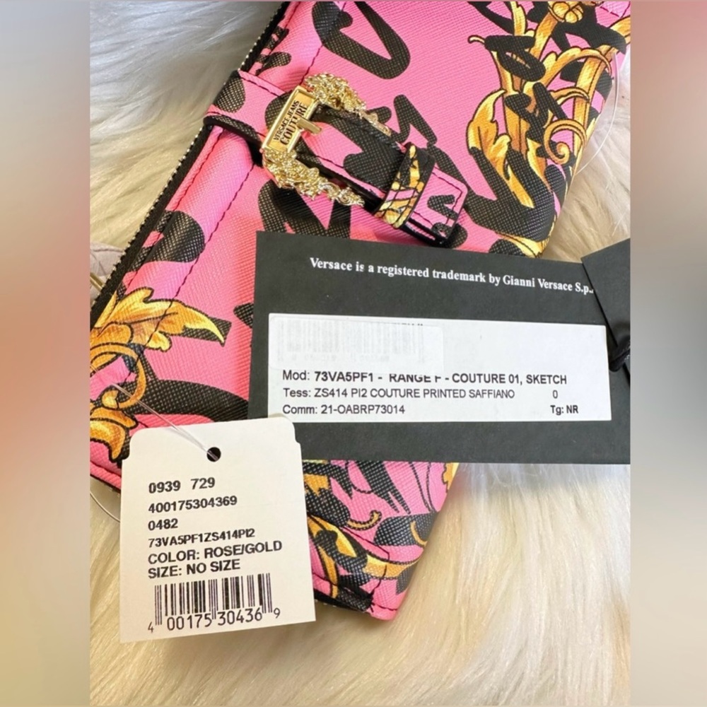 Pink VERSACE Couture Wallet - Picture 4 of 14